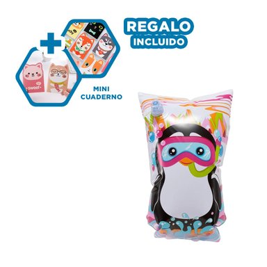 FLOTADORES RYBIU 32102 MULTICOLOR PRACTICO USAR EN PINGUINO + GIFT MINIAGENDA