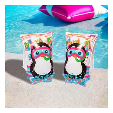 FLOTADORES RYBIU 32102 MULTICOLOR MARAVILLOSOS Y BONITOS PINGUINO + REGALO AGENDITA