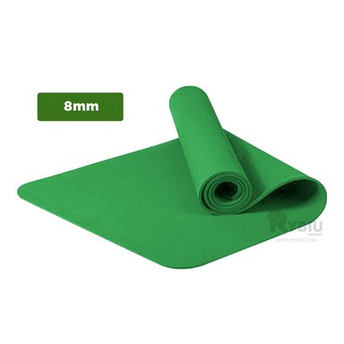 COLCHONETA RYBIU DE30625 8MM PILATES VERDE + REGALO LIGAS PEINAR