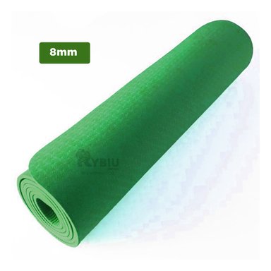MAT RYBIU DE30625 8MM PILATES VERDE + REGALO AGENDITA