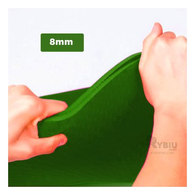 MAT RYBIU DE30625 8MM COMODA GIMNASIO VERDE + BANDERITAS ADHESIVAS