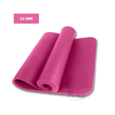 MAT RYBIU DE30610 10MM YOGA ROSADO + REGALO LIGAS PEINAR