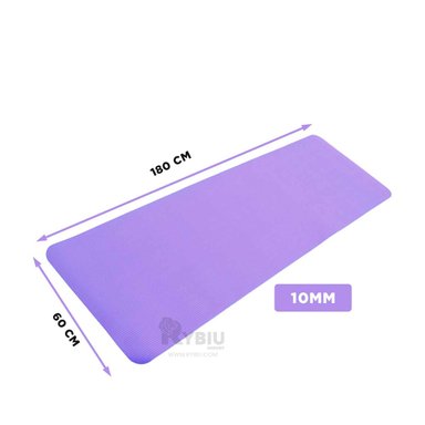 MAT RYBIU DE30608 10MM YOGA LILA + REGALO LIGAS PEINAR