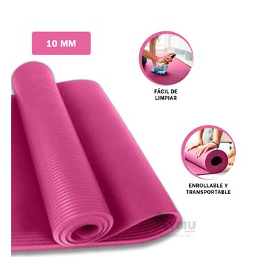 MAT RYBIU DE30610 10MM FISICA ROSADO + BANDERITAS ADHESIVAS