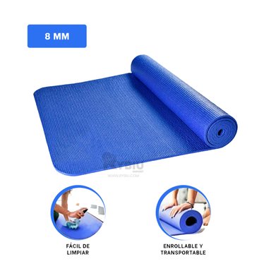 MAT RYBIU DE30620 8MM RESISTENTE AZUL + ENVOLTORIO REGALO - 4