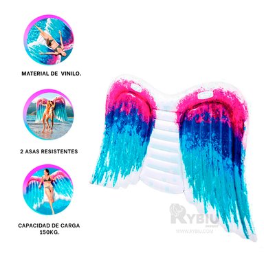 INFLABLE RYBIU AMPLIO EN MULTICOLOR 58786EU + REGALO STICKERS