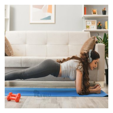 MAT YOGA RYBIU DE30620 8MM AZUL + GIFT MINIAGENDA