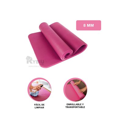 MAT RYBIU DE30624 8MM DEPORTIVO GOMA EVA ROSADO + GIFT STICKERS