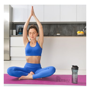 MAT RYBIU DE30624 8MM GIMNASIO ROSADO + BANDERITAS ADHESIVAS