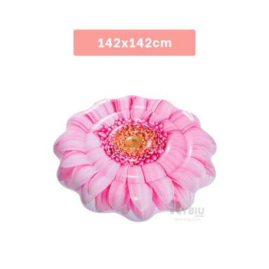 INFLABLE RYBIU 58787EU ROSADO NADAR GIRASOL 142X142CM + BANDERITAS ADHESIVAS