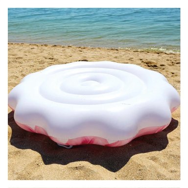 INFLABLE RYBIU 58787EU ROSADO PISCINA FORMA GIRASOL 142X142CM + LIGAS REGALO