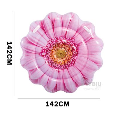 INFLABLE RYBIU 58787EU ROSADO GIRASOL 142X142CM + REGALO LIGAS PEINAR