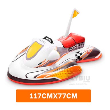 INFLABLE DE DISEÑO MODERNO FORMA DE MOTO Y+REGALO AGENDITA - 5