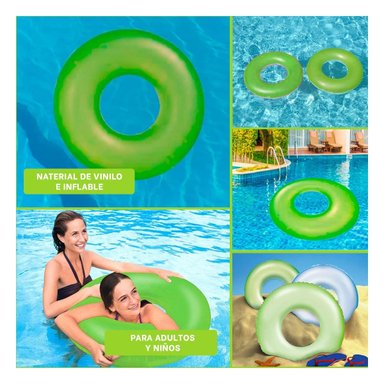 JUGUETE ACUATICO NEON VERDE 91 CM DIVERTIDO PARA JUEGOS Y+POST IT - 1