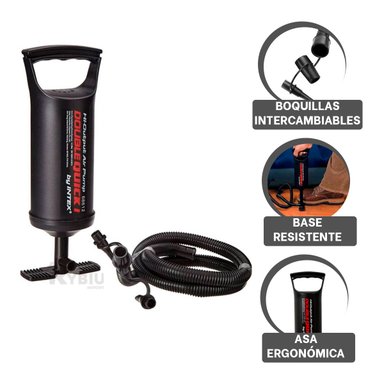 MÁQUINA RYBIU VE31871 INFLAR PISCINAS NEGRO + REGALO AGENDITA