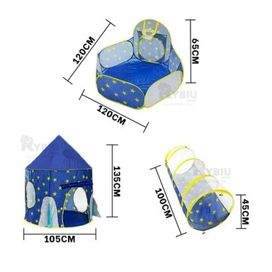 CARPA IDEAL PARA LOS PEQUEÑOS EN AZUL Y+REGALO AGENDITA - 5