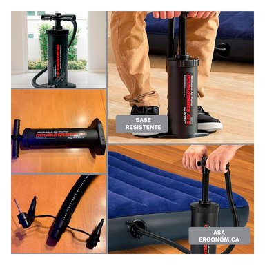 INFLADOR RYBIU VE31872 BOMBA DURADERO NEGRO + POST-IT ADHESIVOS