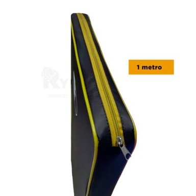 MAT RYBIU DE30540 5.5X100CM DEPORTIVO NEGRO EN TALLA S AMARILLO + GIFT STICKERS