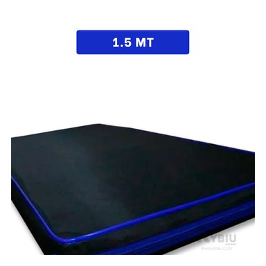 MAT YOGA RYBIU DE30532 NEGRA EN TALLA L CON AZUL + REGALO AGENDITA