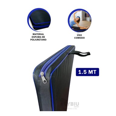 COLCHÓN RYBIU DE30532 GYM EN L AZUL + REGALO LIGAS PEINAR