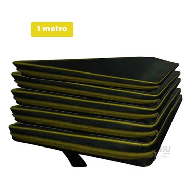 COLCHÓN RYBIU DE30539 5.5X100CM GYM EN S EN AMARILLO + REGALO LIGAS PEINAR