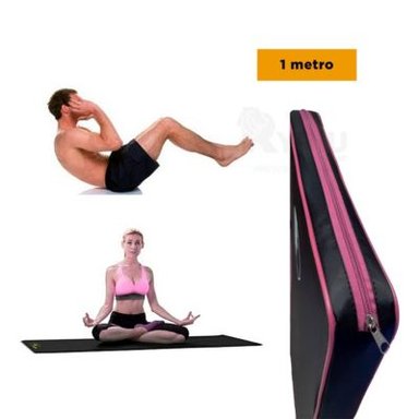 COLCHÓN RYBIU DE30542 5.5X100CM COMODO GYM EN TALLA S EN ROSADO + LIGAS REGALO