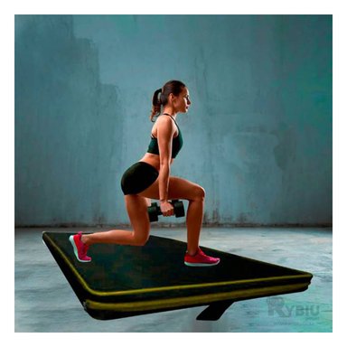MAT RYBIU DE30539 5.5X100CM GIMNASIO EN TALLA S EN AMARILLO + GIFT MINIAGENDA