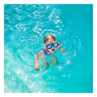 LENTES BUCEO RYBIU 55977 UTILES PEQUEÑOS AZUL + PAPEL REGALO