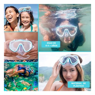 LENTES RYBIU 55978 AJUSTABLES CELESTE + POST-IT ADHESIVOS