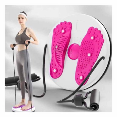 RUEDA ABDOMINAL RYBIU DE30557 PRACTICA FUCSIA + REGALO STICKERS