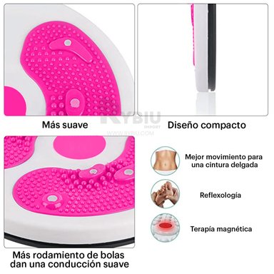 PLATAFORMA RYBIU DE30557 EQUILIBRIO FUCSIA + GIFT STICKERS