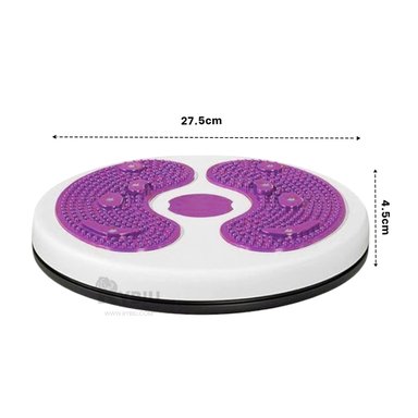 RUEDA ABDOMINAL RYBIU DE30559 PRACTICA EL MORADO + REGALO STICKERS - 5