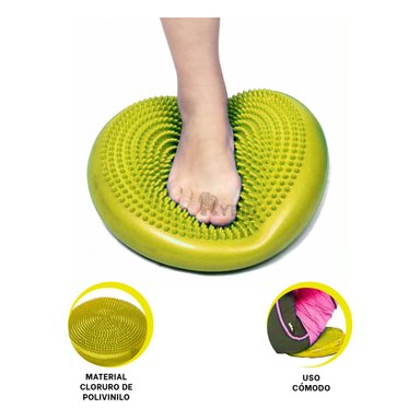 BALANCÍN RYBIU DE30554 FACIL TRANSPORTE AMARILLO + ENVOLTORIO REGALO