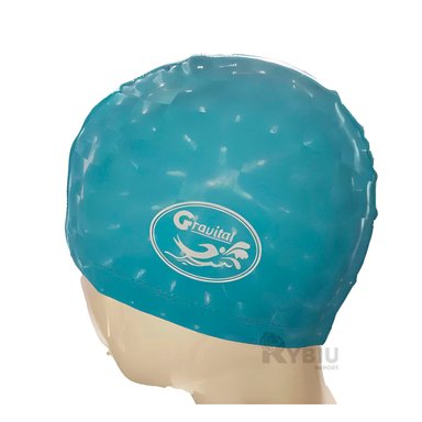 PROTECTOR NATACIÓN RYBIU MG-SC-4602 IMPERMEABLE PISCINA CELESTE + REGALO AGENDITA