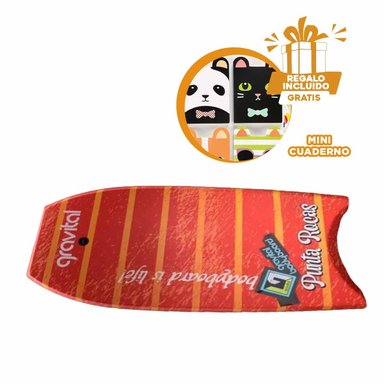 TABLERO NATACIÓN RYBIU GR-42DS EFICAZ PISCINA ANARANJADO RAYAS + GIFT MINIAGENDA