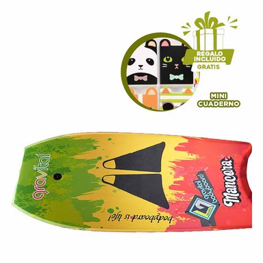 TABLERO NATACIÓN RYBIU GR-42 FUNCIONAL PISCINA MULTICOLOR + GIFT MINIAGENDA