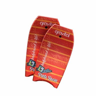 TABLERO BUCEO RYBIU GR-42DS VERSATIL ANARANJADO RAYAS + GIFT STICKERS