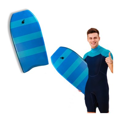 TABLERO NATACIÓN RYBIU 42 AZUL RAYAS + ENVOLTORIO REGALO