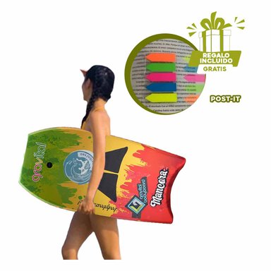 FLOTADOR NATACIÓN RYBIU CHAPOTEAR 42 MULTICOLOR + BANDERITAS ADHESIVAS