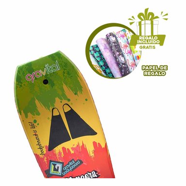 TABLA RYBIU INNOVADORA EL MAR 42 MULTICOLOR + PAPEL REGALO