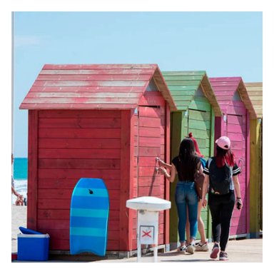 FLOTADOR NATACIÓN RYBIU GR-42DS PRINCIPIANTES AZUL RAYAS + LIGAS REGALO