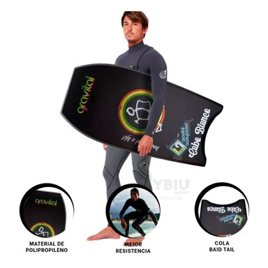 TABLERO NATACIÓN RYBIU GR-42DS PRACTICA Y FLOTADORA NEGRO + REGALO STICKERS