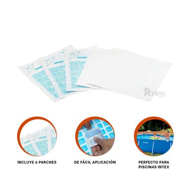 REMIENDOS RYBIU 59631NP ADAPTABLES PISCINAS + GIFT STICKERS