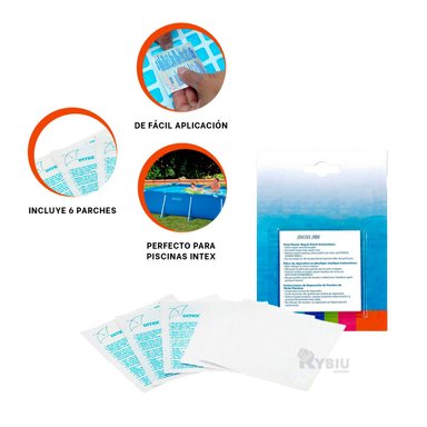 PIEZA ADHESIVA RYBIU 59631NP PEGAMENTO FUERTE + BANDERITAS ADHESIVAS