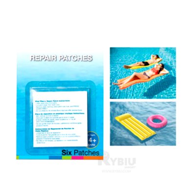 PARCHES RYBIU 59631NP FUNCIONALES FUGAS + PAPEL REGALO