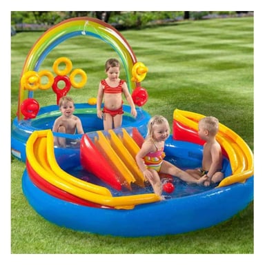 INFLABLE RYBIU PARA NIÑOS EN MULTICOLOR + PAPEL DE REGALO - 5