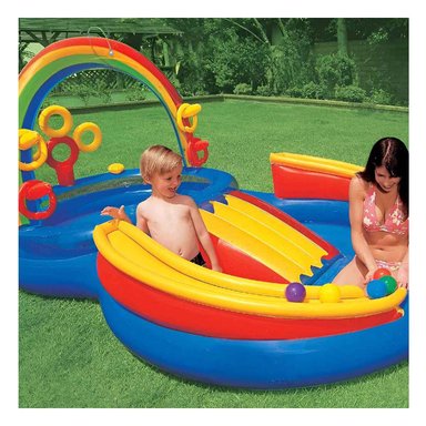 FLOTADOR RYBIU CON DISEÑO PREMIUM EN MULTICOLOR + GIFT STICKERS