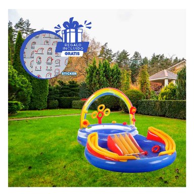 FLOTADOR RYBIU PORTATIL Y LIGERO EN MULTICOLOR + REGALO STICKERS