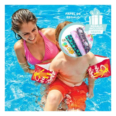 FLOTADOR RYBIU 32043 ROJO BRAZO INFANTES INQUIETOS + PAPEL REGALO
