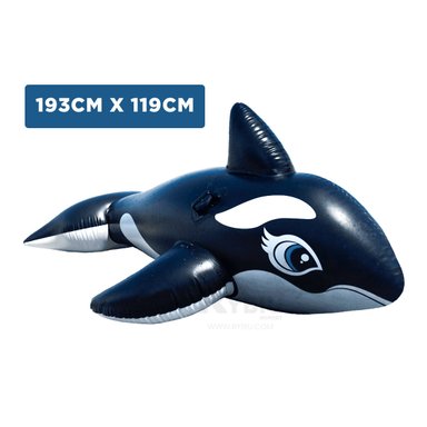 INFLABLE RYBIU FACIL DE INFLAR DISEÑO DE ORCA + GIFT MINIAGENDA - 5